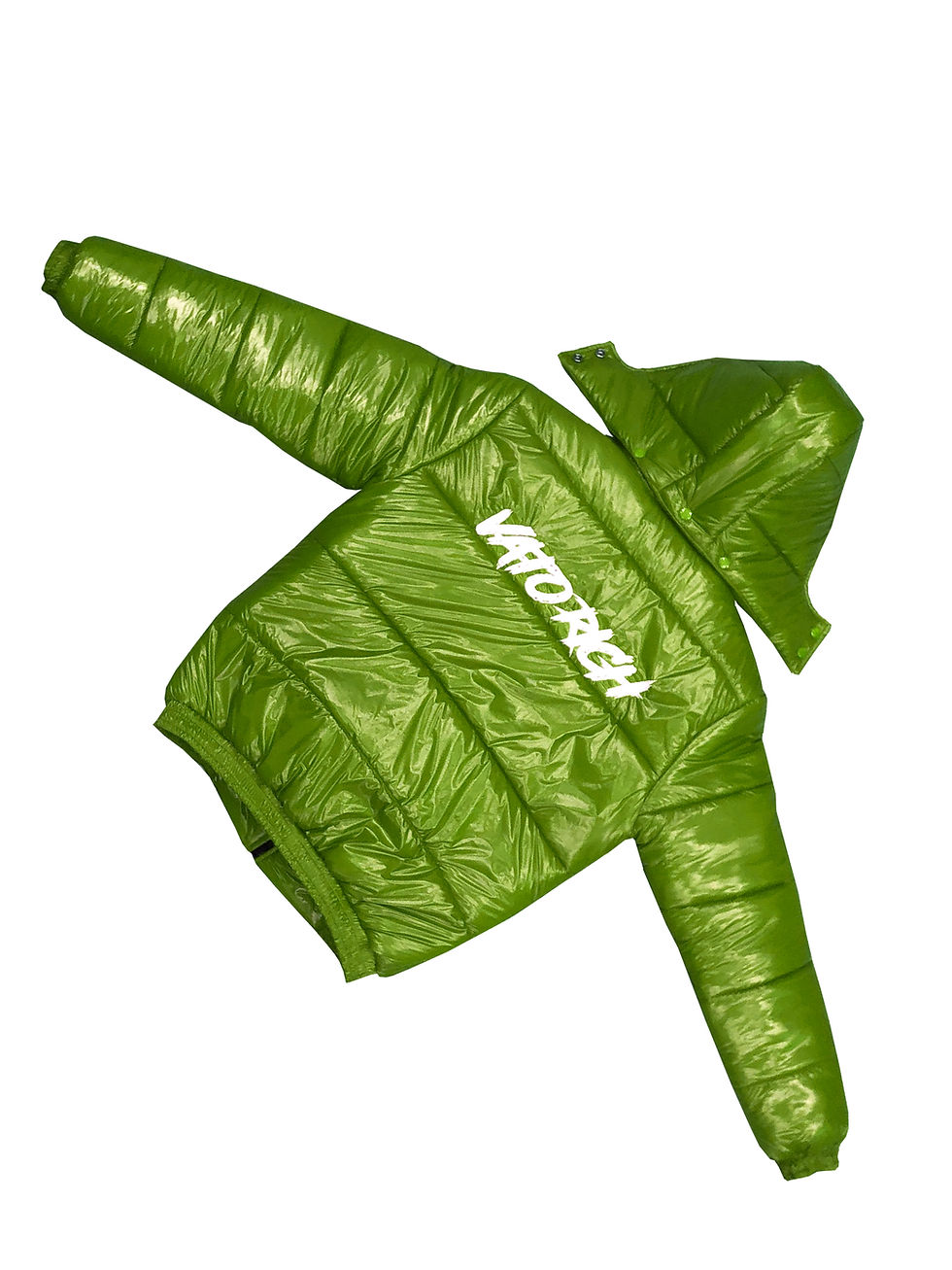 Thumbnail: Green Puffer Jacket