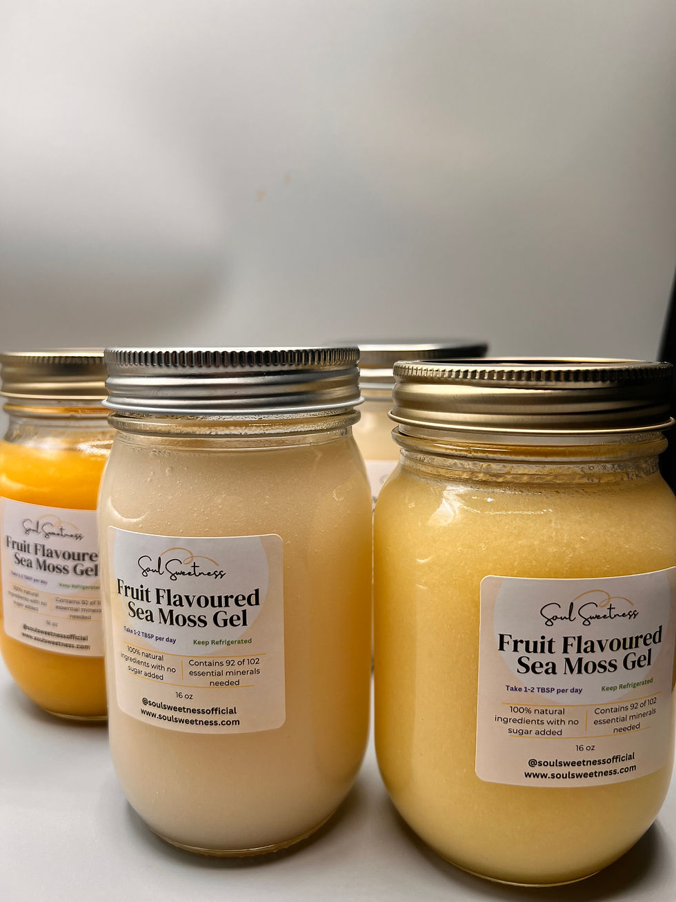 3 pieces bundle of 16 oz gels