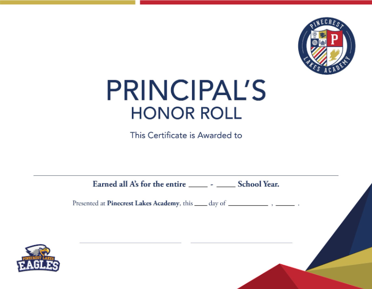 Honor Roll Certificate Design 2