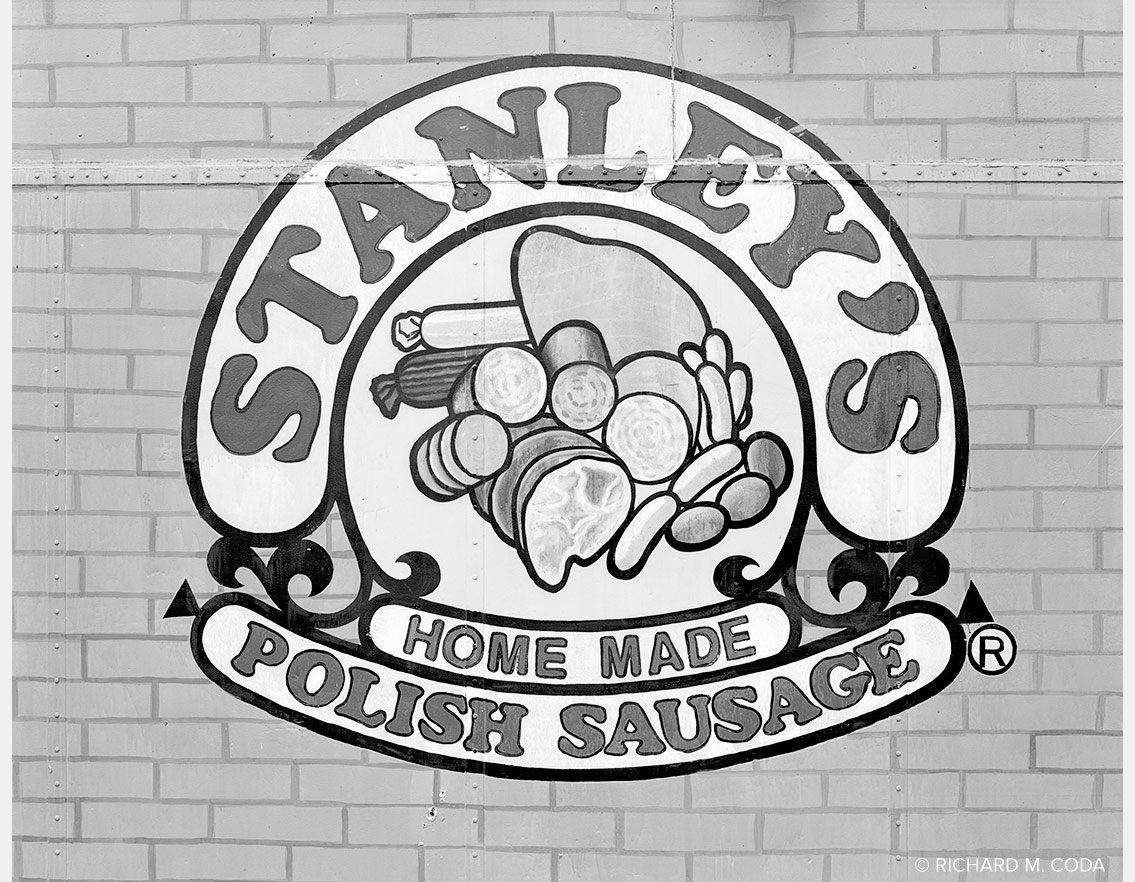 Stanley's Homemade Polish Sausage, Phoenix, AZ, ©2009. 8x10" Silver Negative.