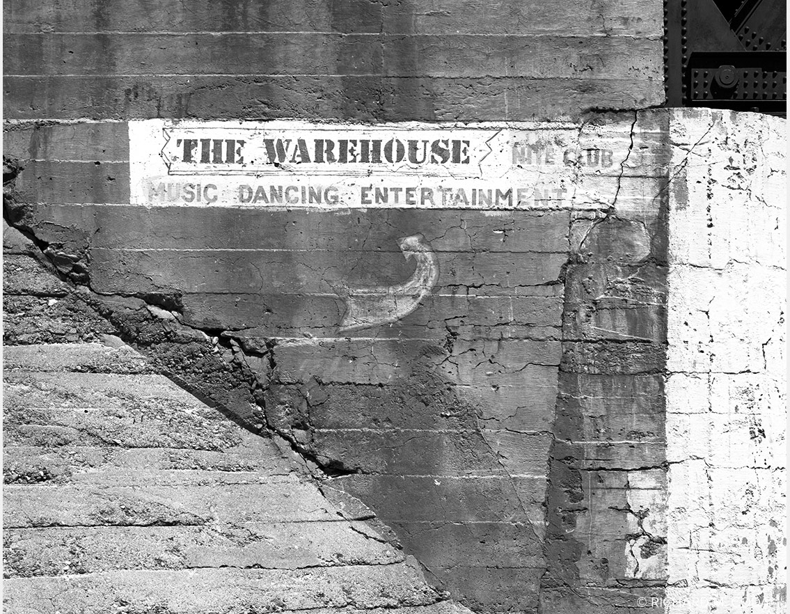 The Warehouse, Prescott, AZ, ©2011. 4x5" Silver Negative.