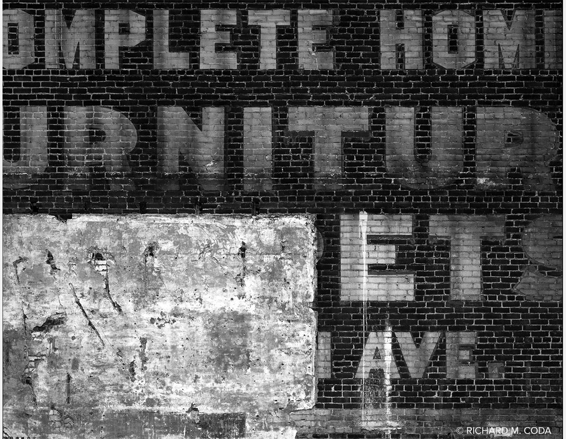 Hill District, Pittsburgh, PA, ©2015. 8x10" Silver Negative.