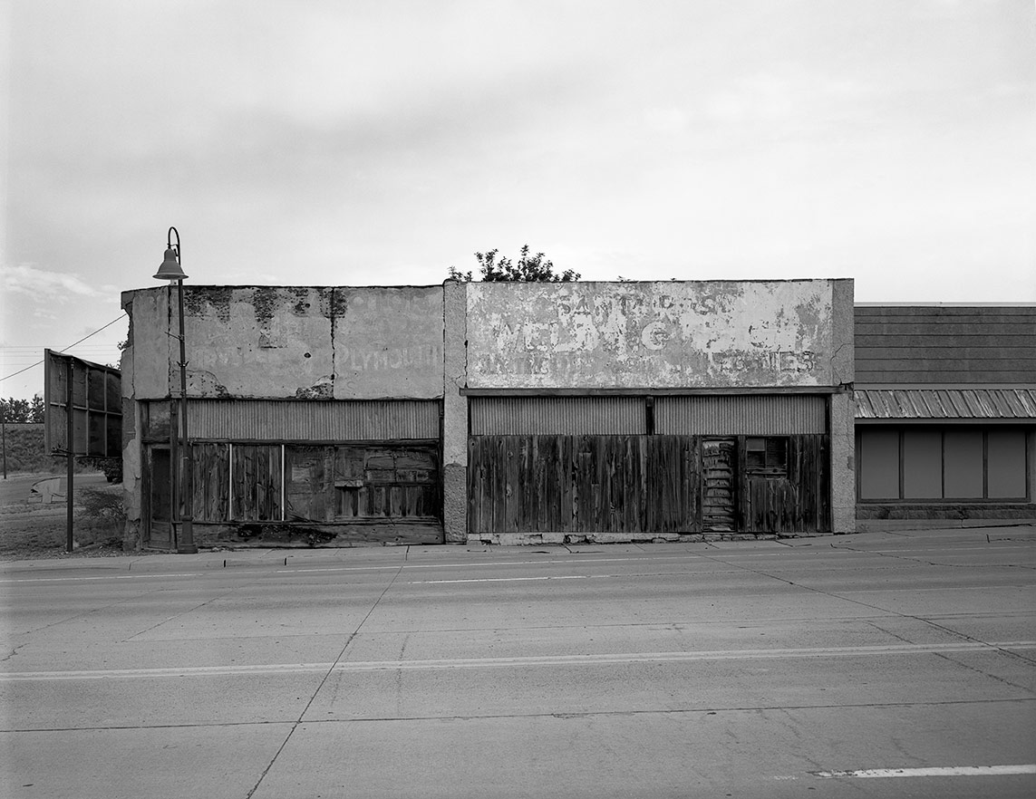 Welding Supplies, Santa Rosa, NM, ©2026. 8x10" Silver Negative.