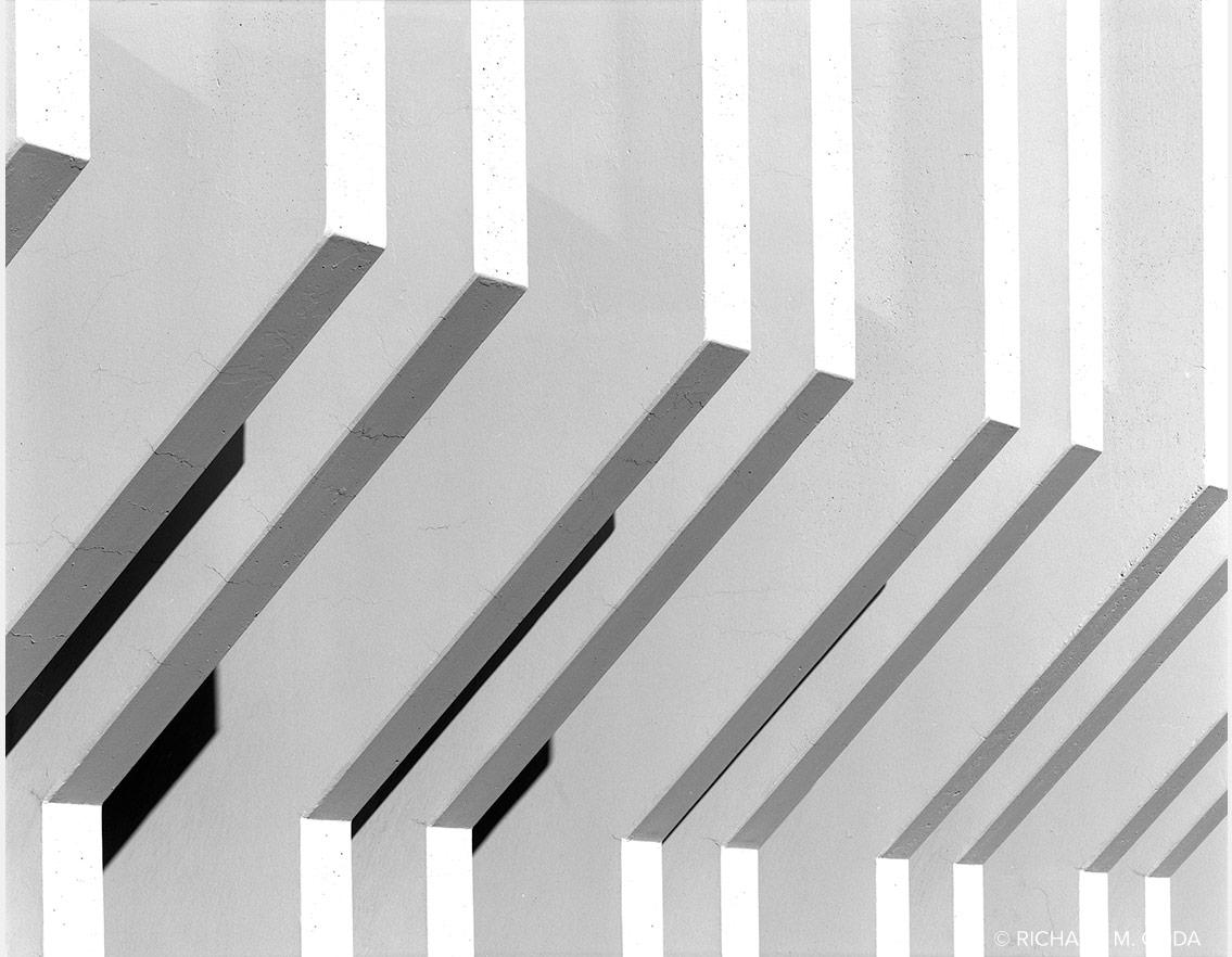 Arizona Realtors Building #1, Phoenix, AZ ©2013. 4x5" Silver Negative. 