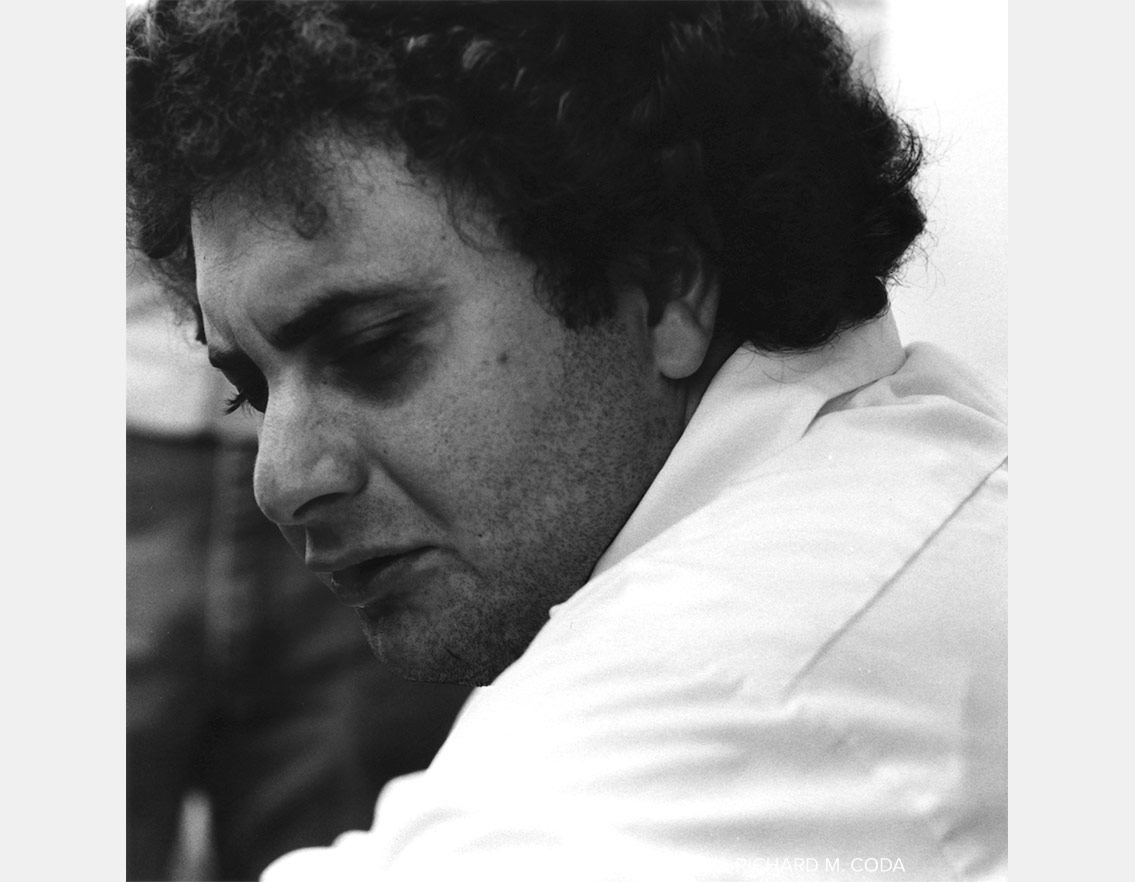 Joe Pollaro, Paterson, NJ, ©1984. 35mm Silver Negative.