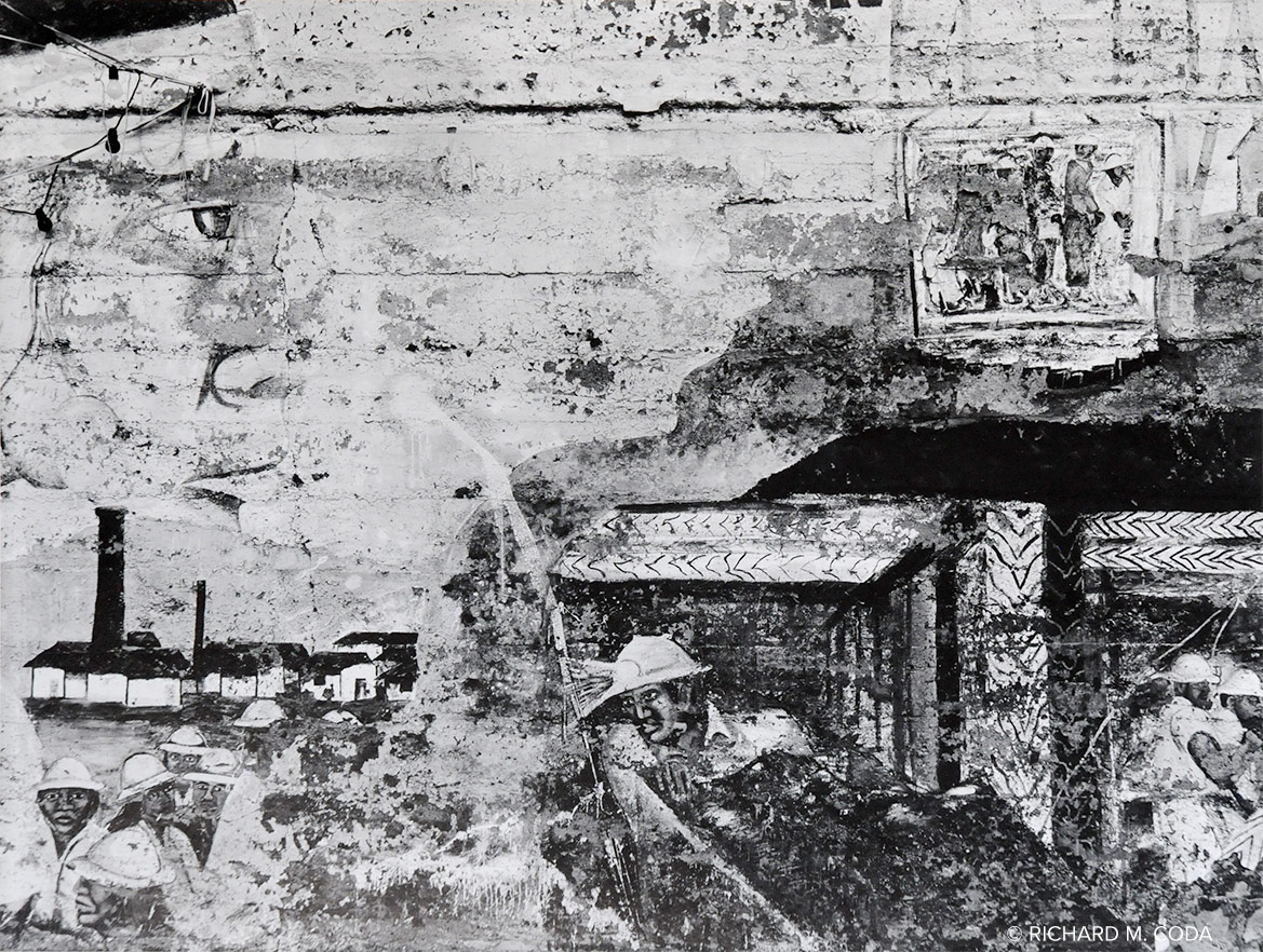 Mural, Superior, AZ, &copy;2009. 11x14" Silver Negative. 