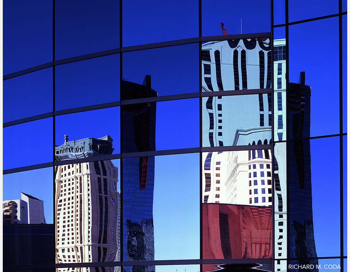 Harmon Hotel, Las Vegas, NV, ©2011. 4x5" Color Transparency.