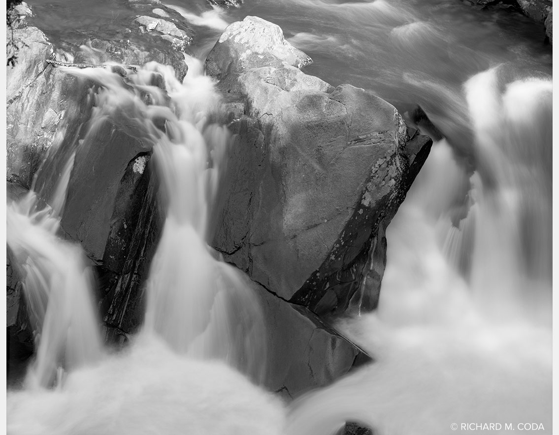 The Sinks, Great Smoky Mountains N.P., ©2026. 8x10" Silver Negative.