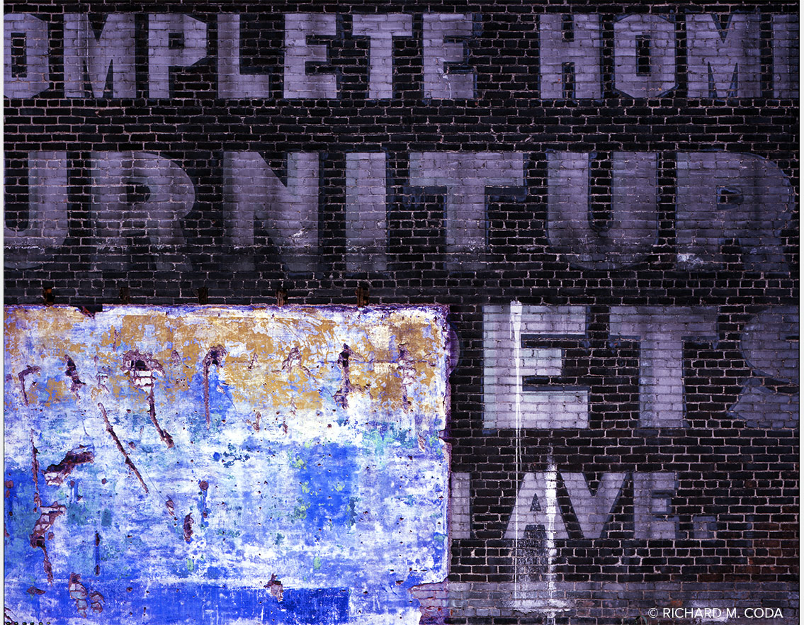 Hill District Color, Pittsburgh, PA ©2015. 4x5" Color Transparency.