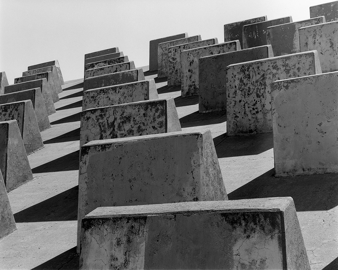 John B. Robert Dam, Albuquerque, NM, ©2025. 4x5" Silver Negative.
