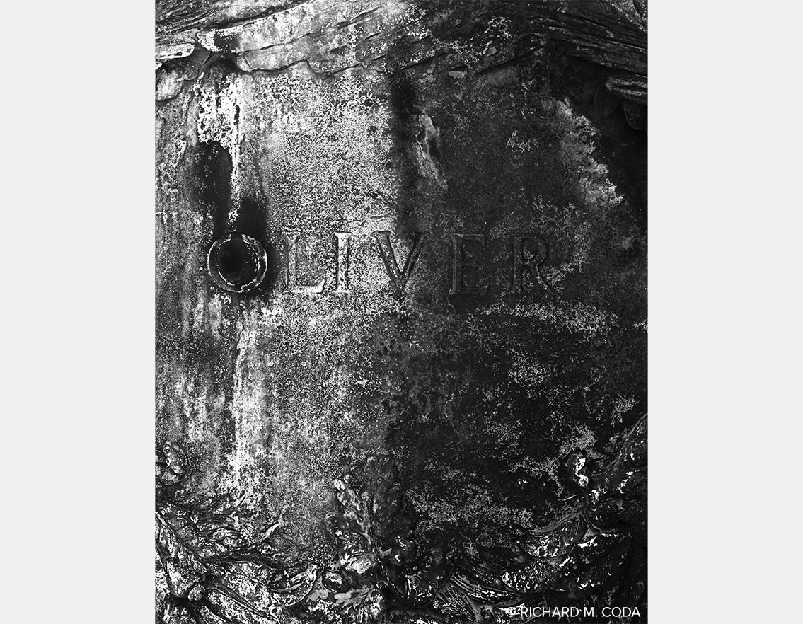 Oliver Grave, Pittsburgh, PA, ©2015. 4x5" Silver Negative.