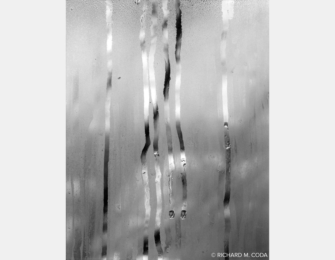 Window, Pompton Lakes, NJ ©1983. 4x5" Silver Negative.