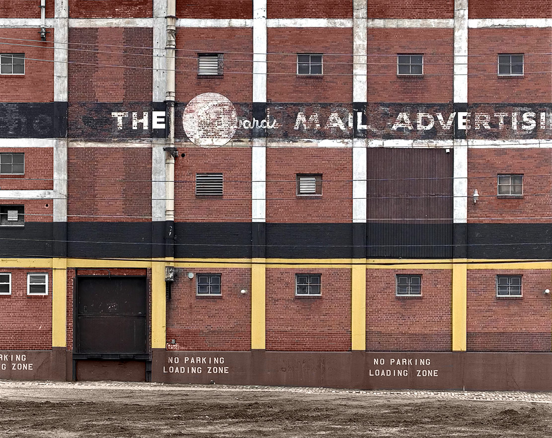 Edwards Mail Advertising Color, Pittsburgh, PA, ©2014. 4x5" Silver Negative.
