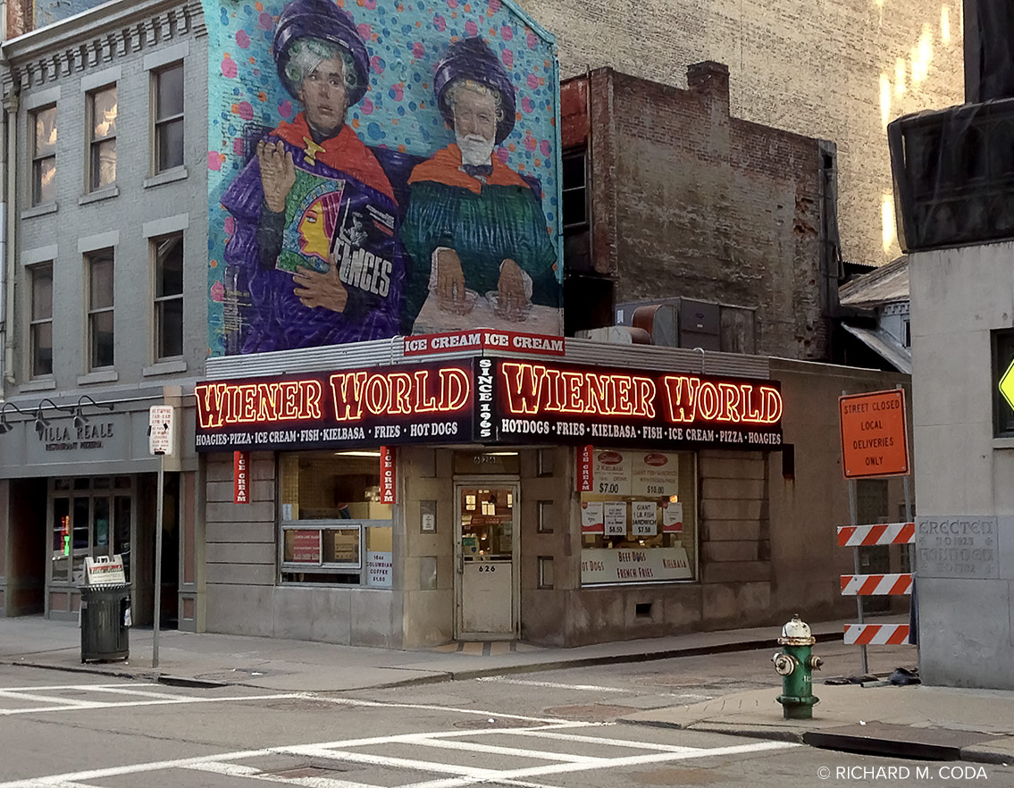 Wiener World Pittsburgh, PA, ©2014. iPhone capture.