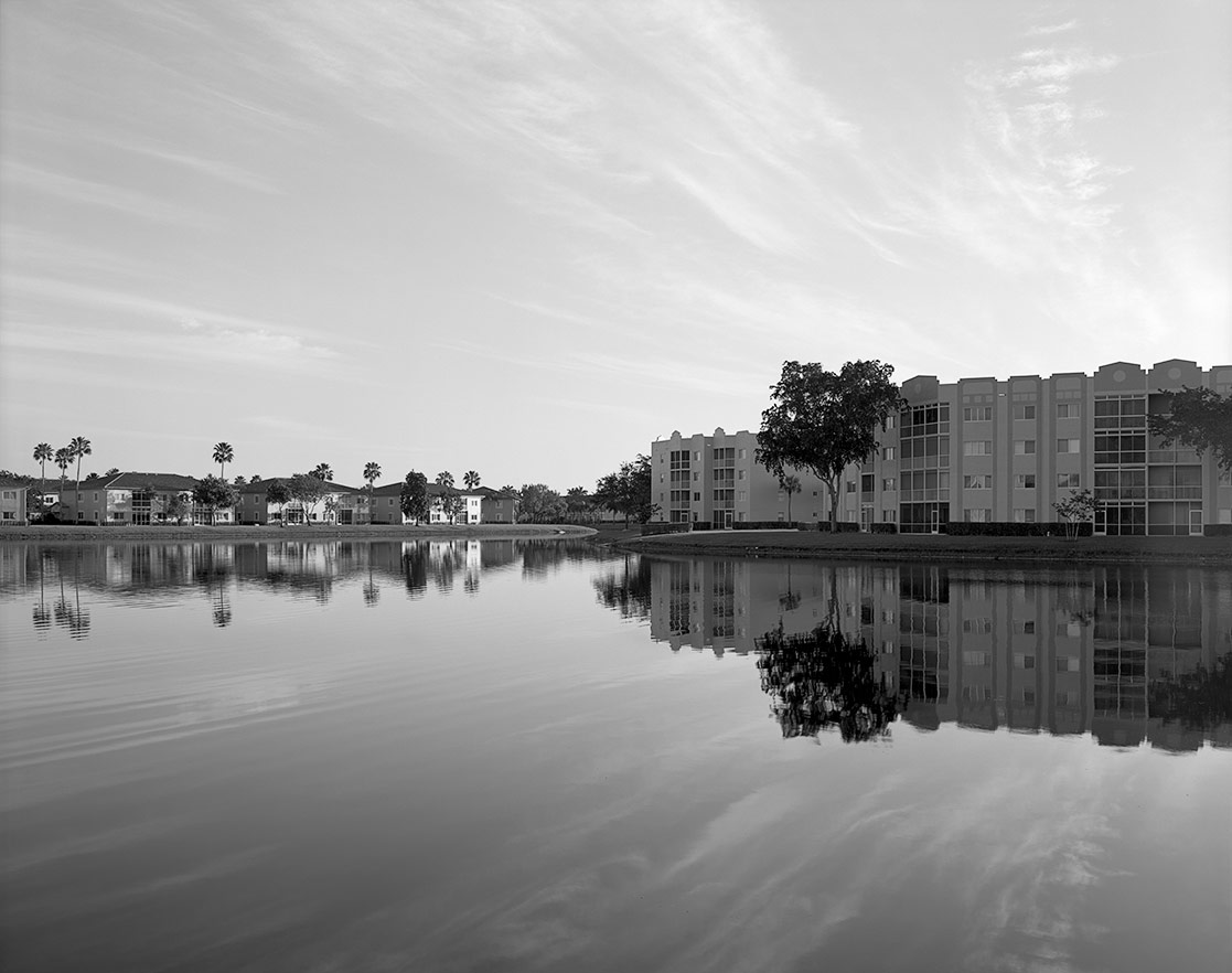 Where the Dead go to Live, Tamarac, FL, ©2020. 8x10" Silver Negative.