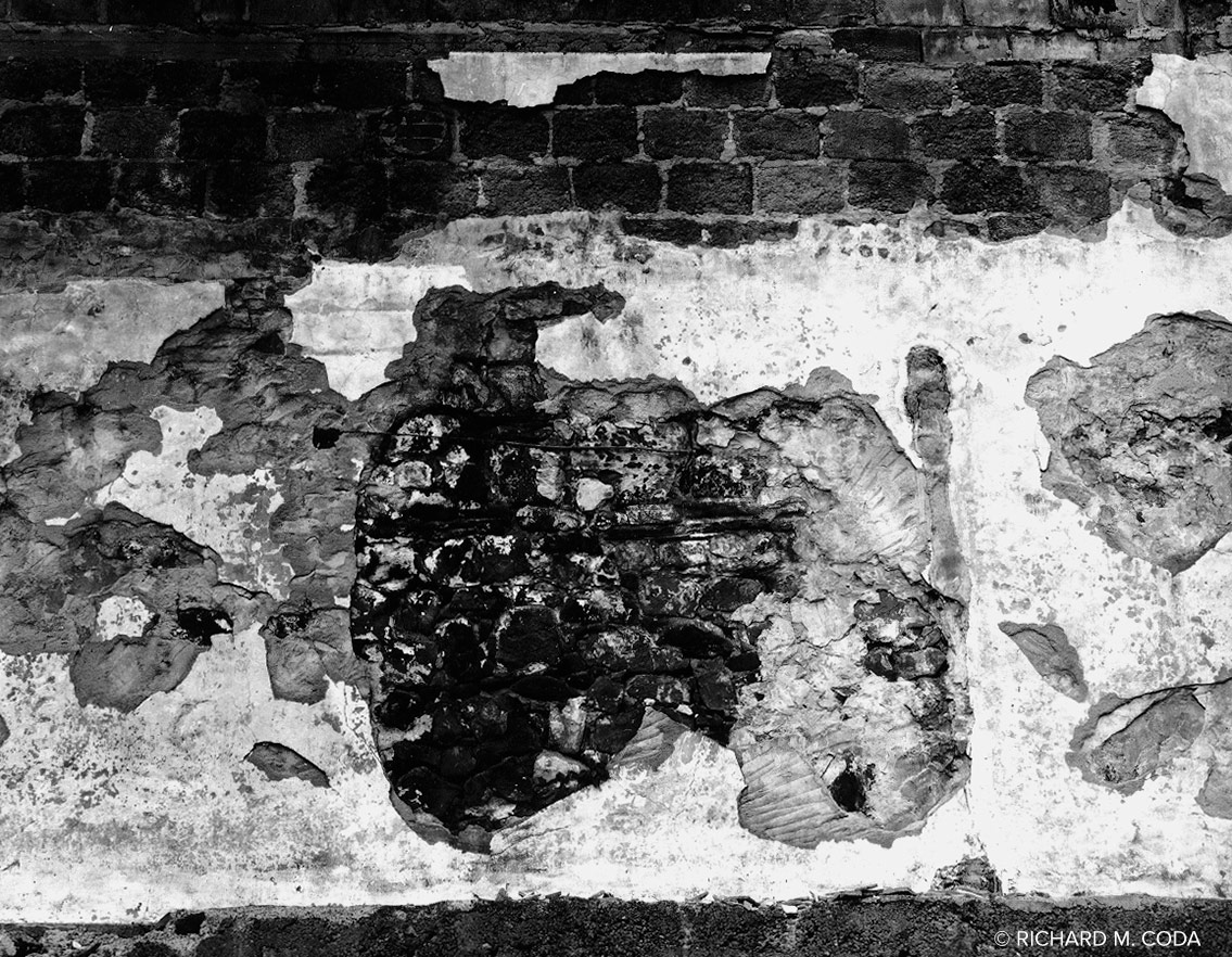 Foundation, Paterson, NJ ©1983. 4x5" Silver Negative. 