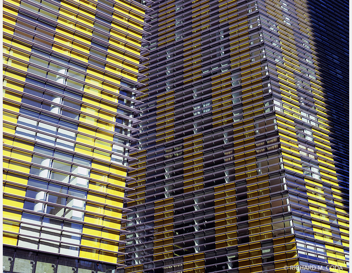 Veer Towers, Las Vegas, NV, ©2011. 4x5" Color Transparency.