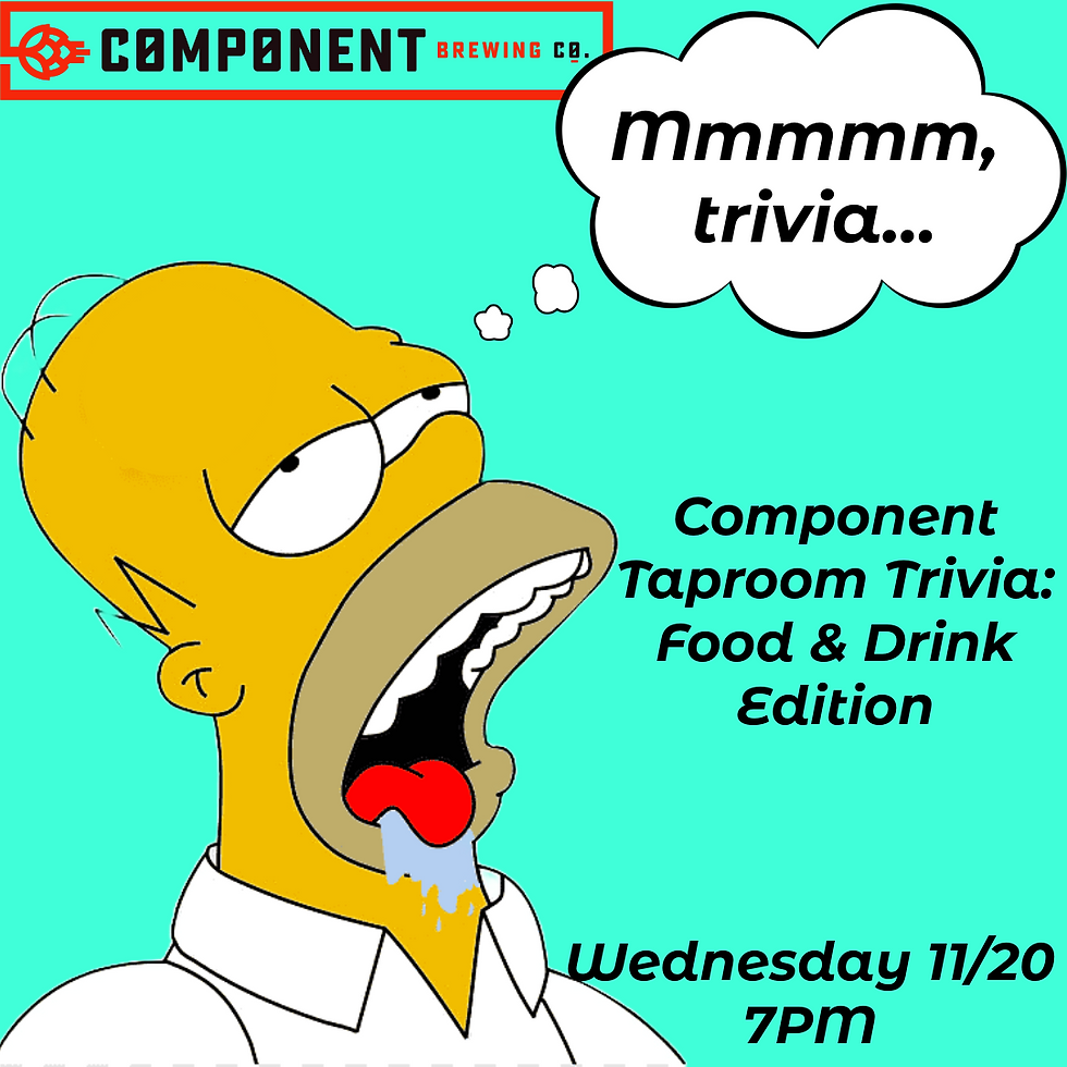 Taproom Trivia: Food & Drink Edition