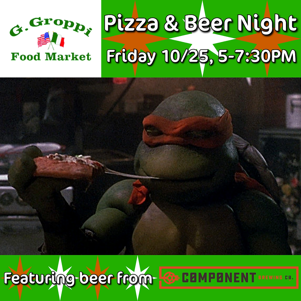 Pizza & Beer Night @ Groppi's