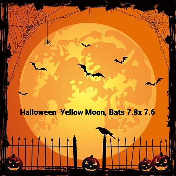 backdrop Halloween Yellow Moon, Bats 7.8 x 7.6.jpg