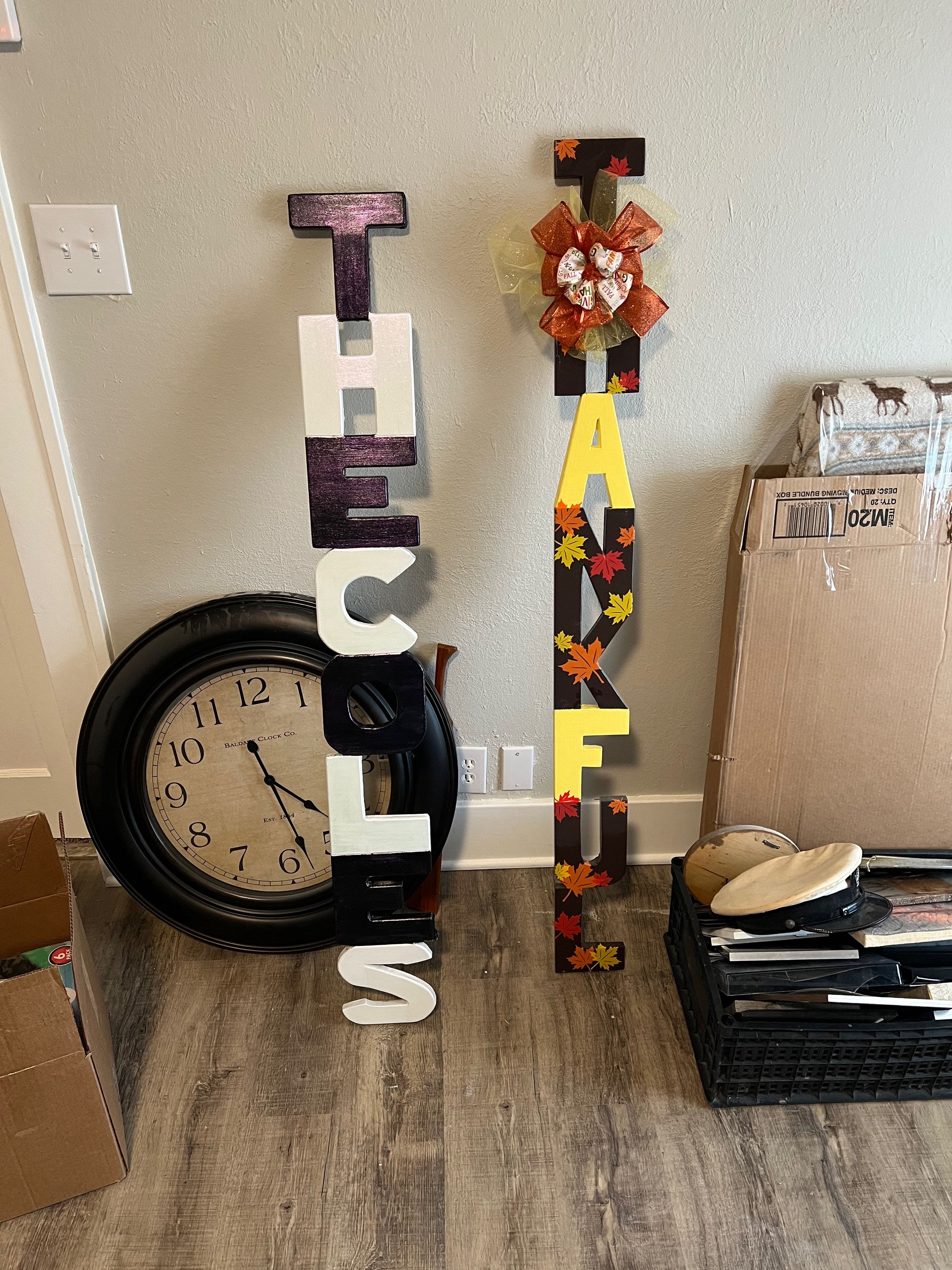 Custom made wooden signs 