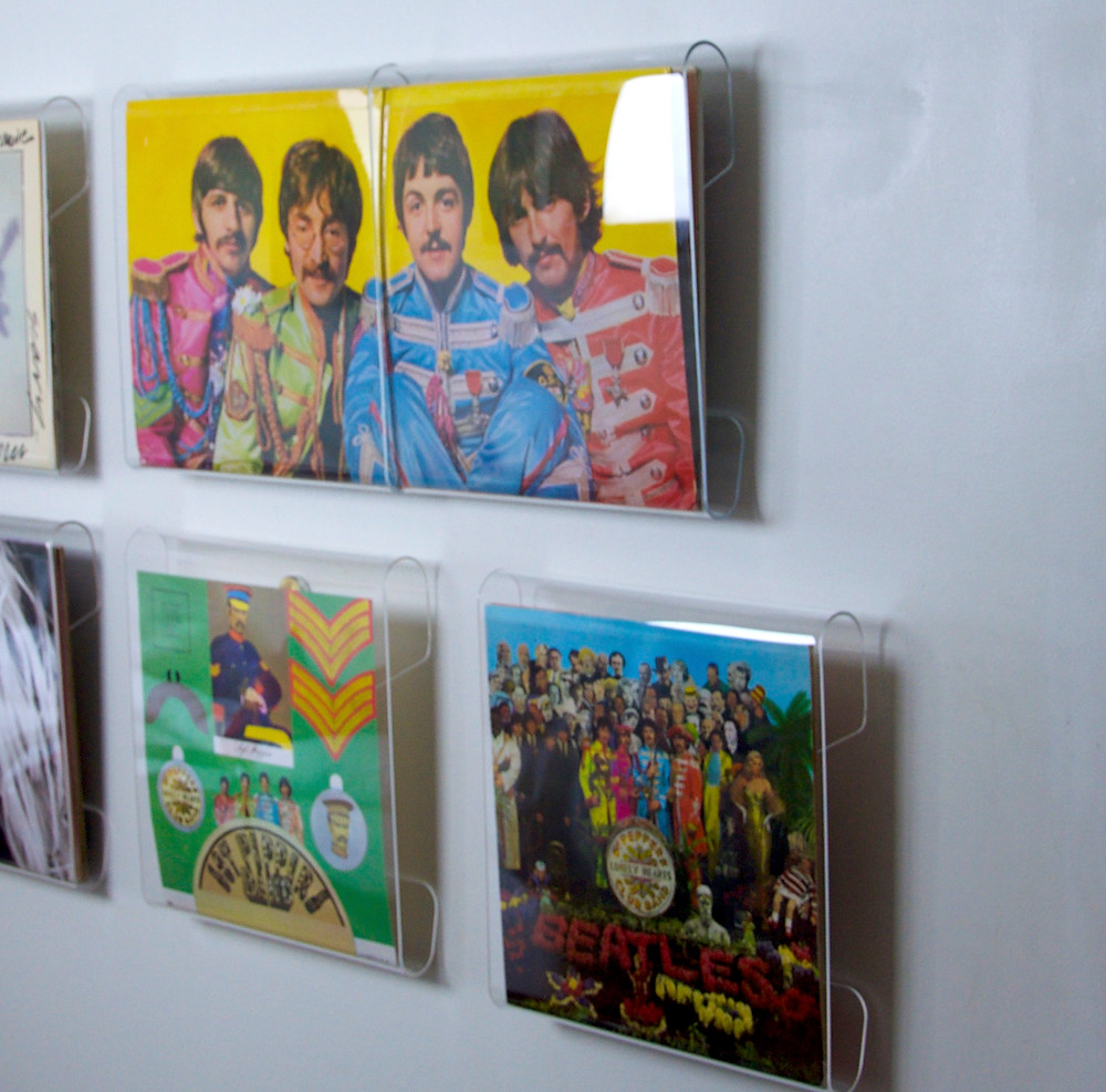 Peter Blake and Jann Haworth won a Grammy for the cover of “Sgt. Pepper’s Lonely Hearts Club Band”.