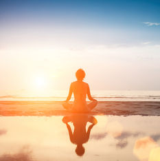Meditation am Meer, Bildquelle Wix