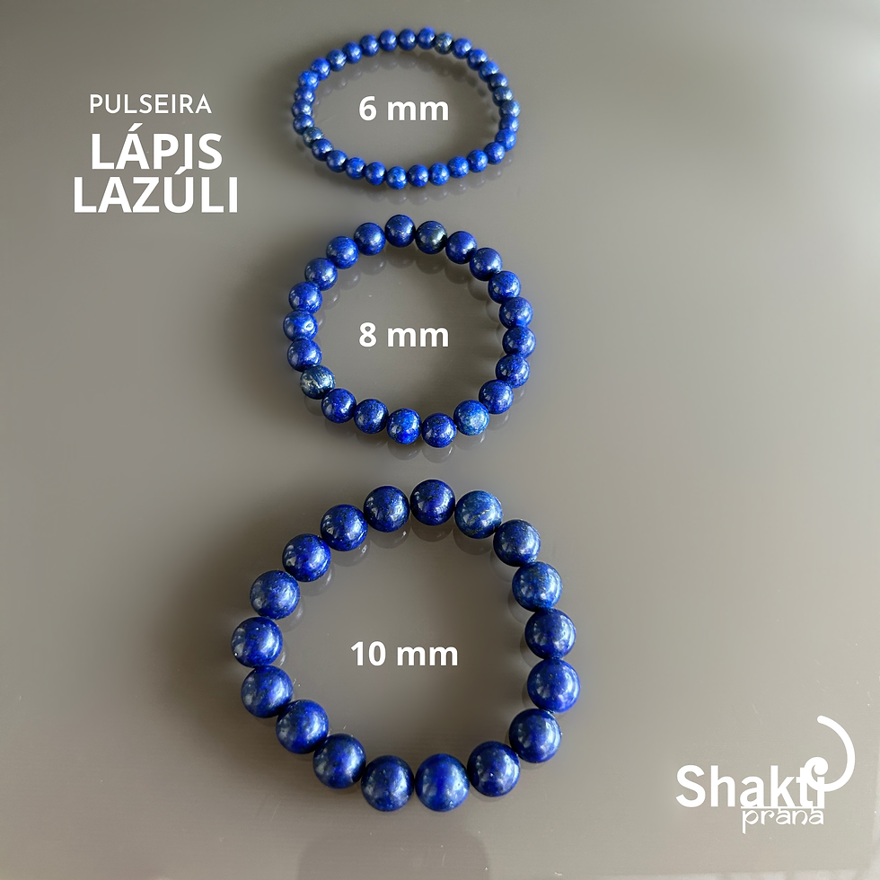 Miniatura: Pulseira Lápis-lazúli - 6|8|10 mm