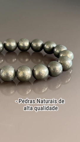 Miniatura: Pulseira Pirita 6mm | 8mm | 10mm