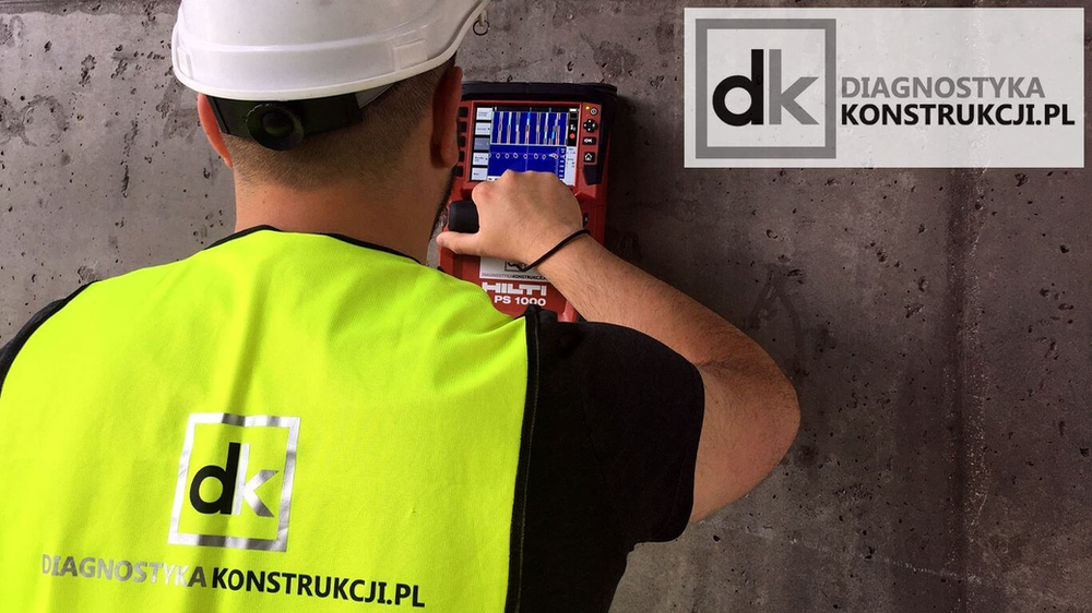 Concrete scanner Hilti PS1000 detection possibilities