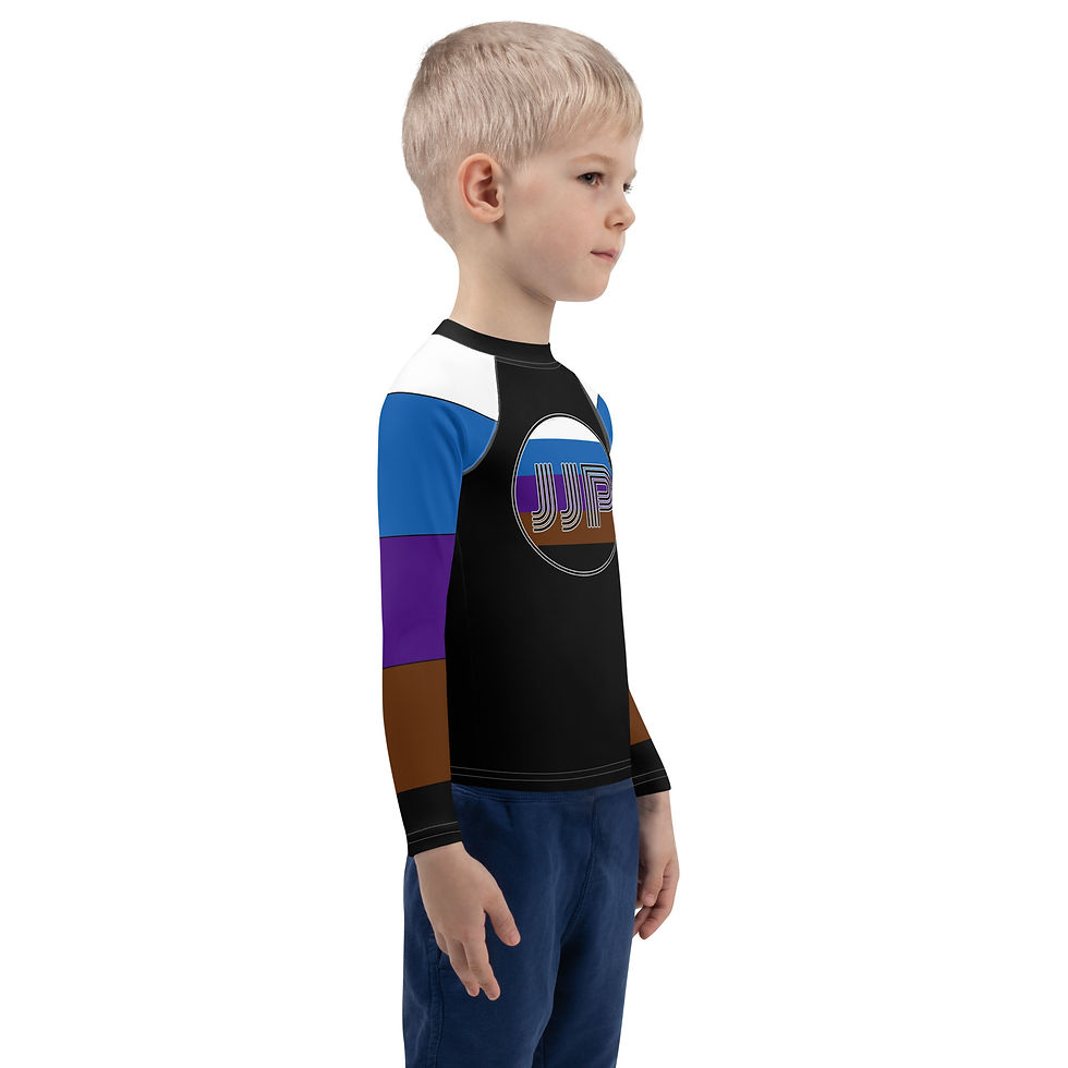 Thumbnail: Kids Rash Guard - JJP Circle Logo