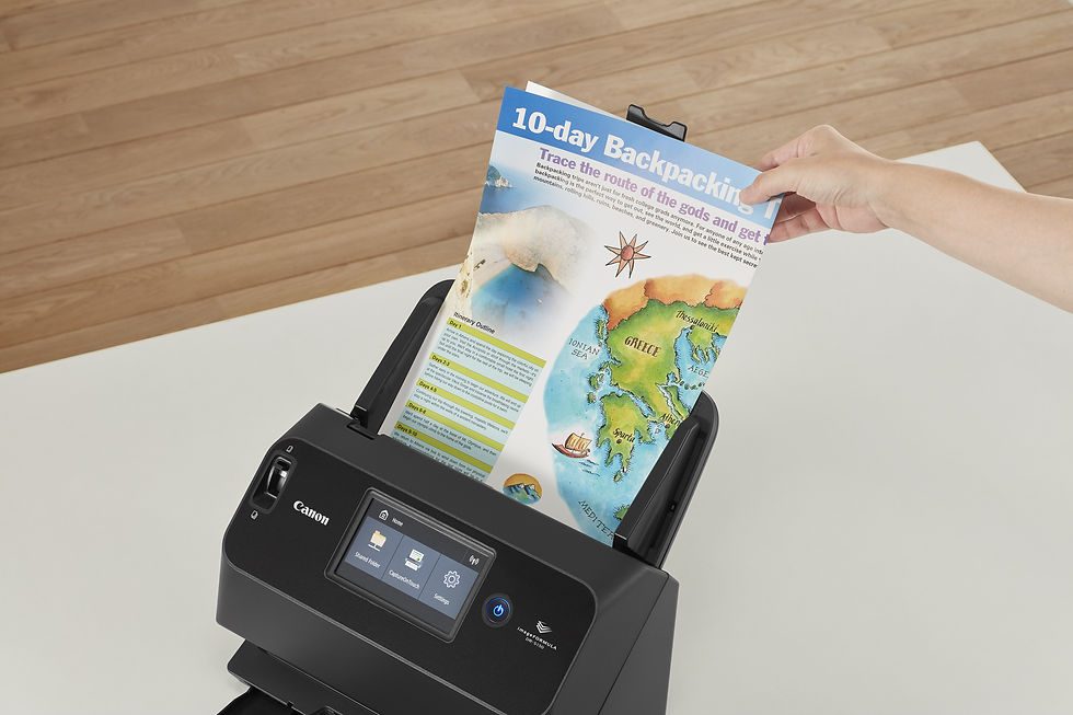 תמונה ממוזערת: סורק מסמכים Canon DR-S150