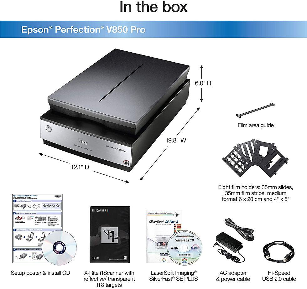 תמונה ממוזערת: סורק מסמכים Epson PERFECTION V850 PRO‎