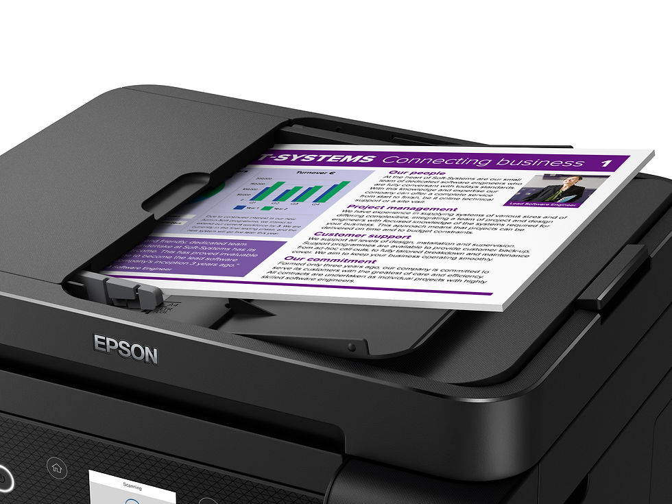 תמונה ממוזערת: מדפסת Epson ECOTANK L6270