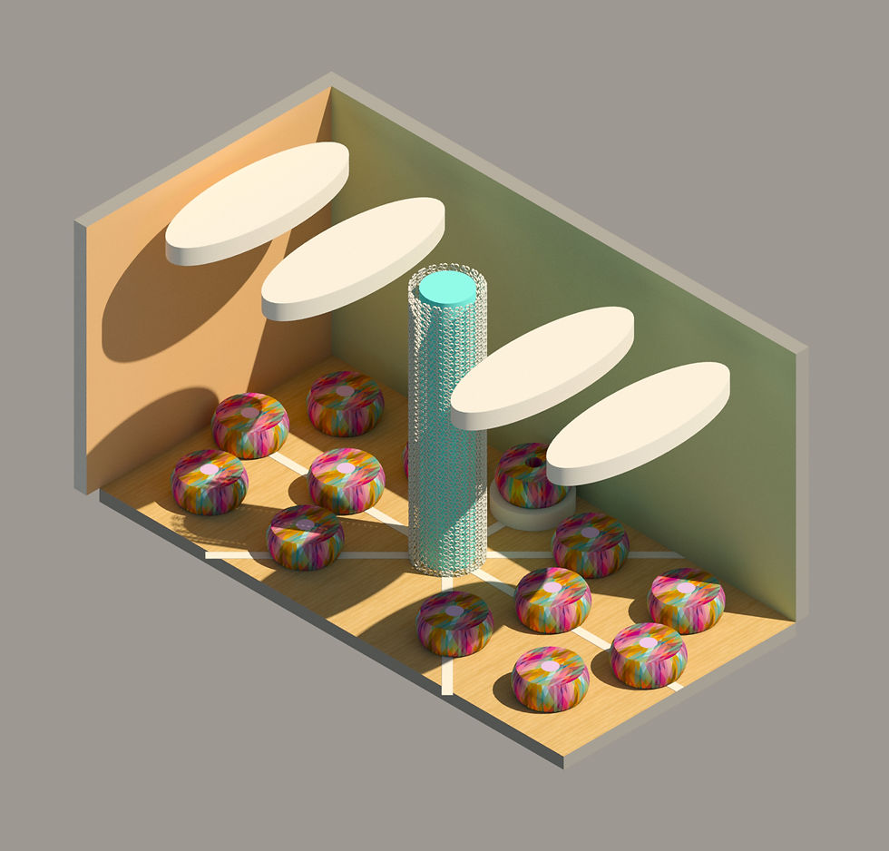 IdealSpace Meditation 3D View