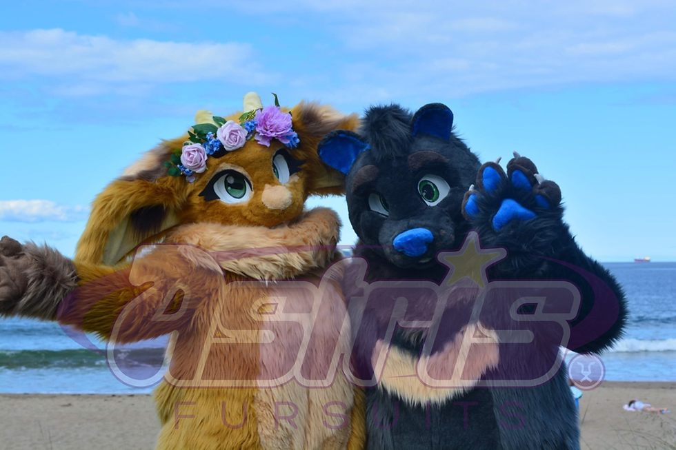 First Fursuit Fam Pic - Oct 2022