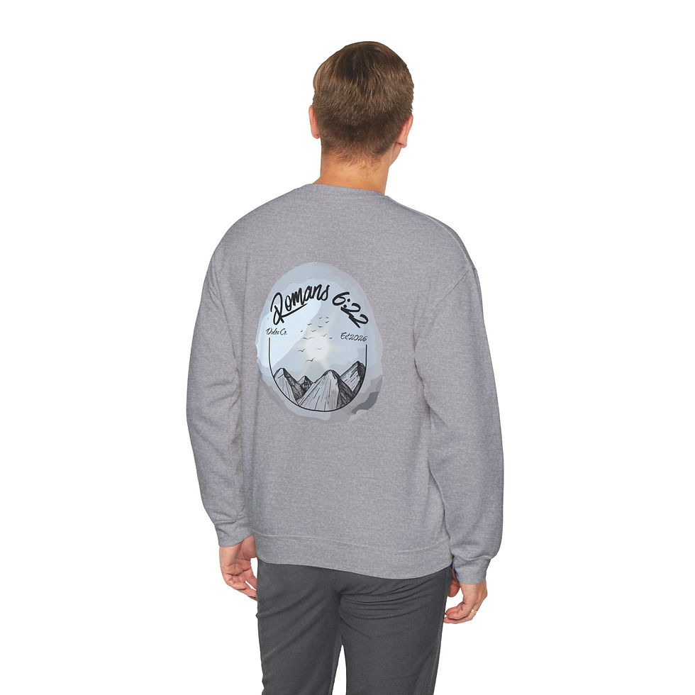 Thumbnail: Romans 6:22 Scripture Sweatshirt | Mountain Circle Faith Design
