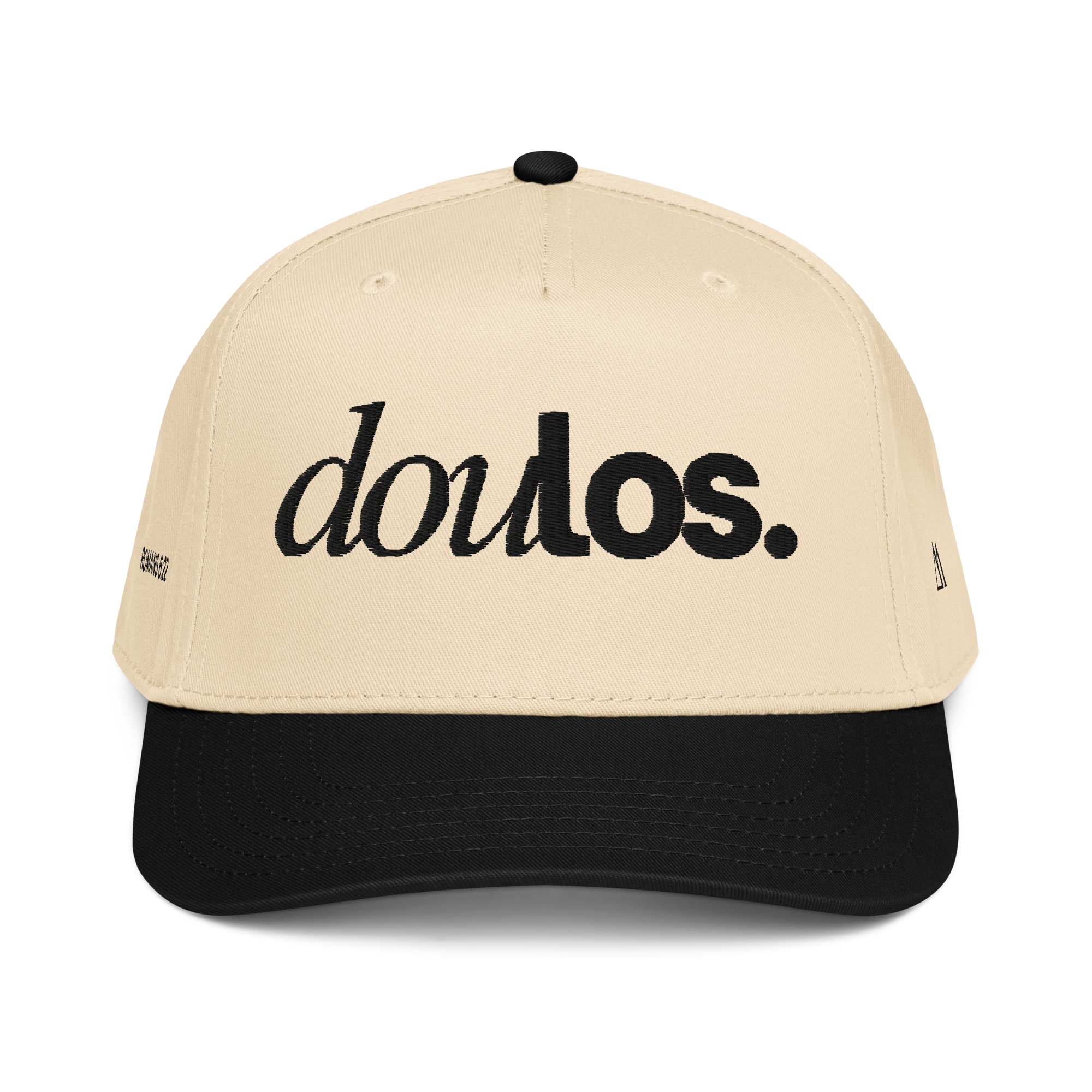 Doulos. Snapback Black Embroidery