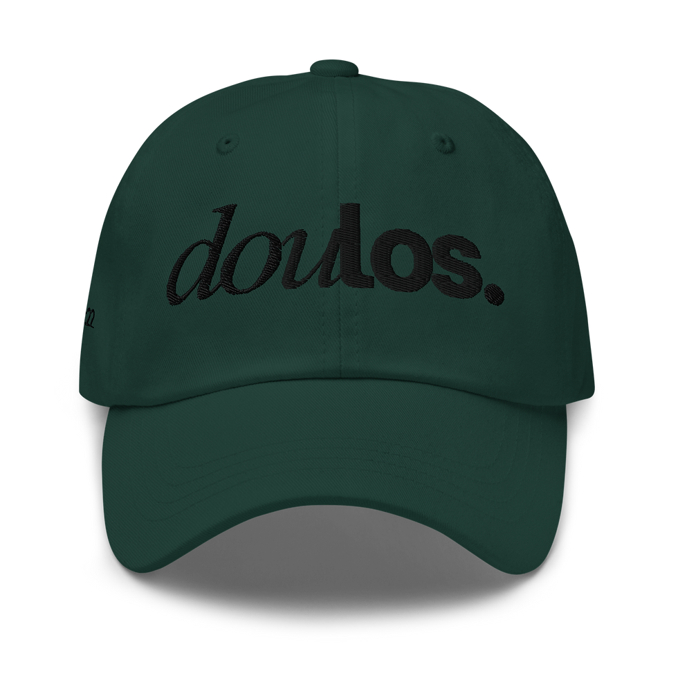 Thumbnail: Doulos. Dad Hat Black Embroidery