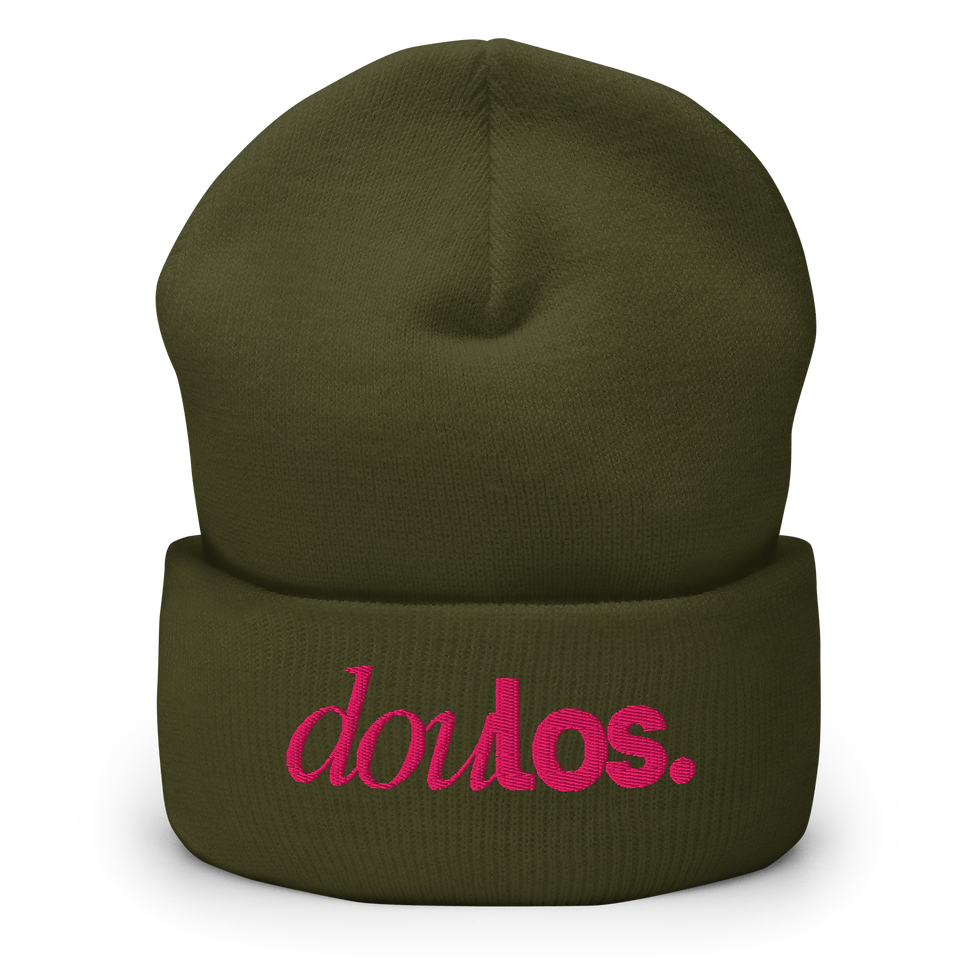 Thumbnail: Doulos. Beanie Pink Embroidery