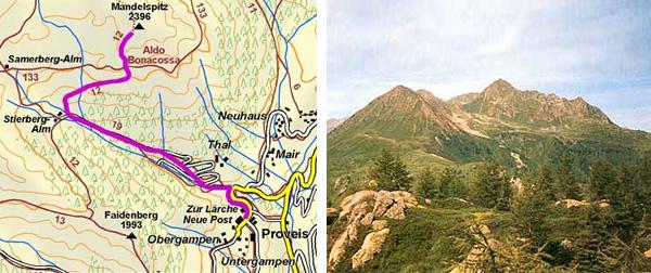 Mandelspitz Wanderung