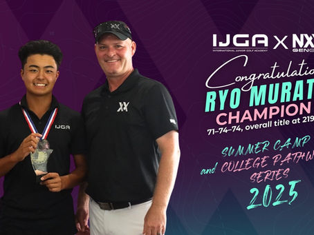 Murata Crowned Champion at IJGA × NXXT College Pathway Series Finale