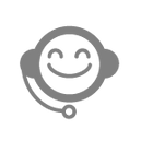 Customer Service Icon - Grey