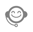 Service à la clientèle Icon - Gris