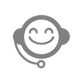 Icono del cliente Servicio - Gris