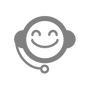 Icono del cliente Servicio - Gris