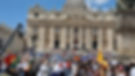 Peregrinos na Praça de São Pedro - Lusofonias  (© Tony Neves, Espiritanos em Roma 