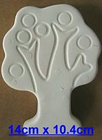Tree Plaster Mold Figure