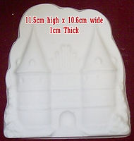 Castle Plaster Figure By karens plaster place