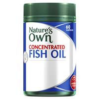 Nature's Own Concentrated Fish Oil 60 Capsules